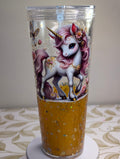 Unicorn Gold tumbler
