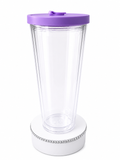 Purple lid 24oz Tumbler