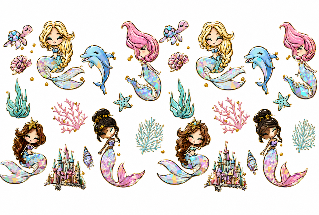 Mermaid #16 holographic