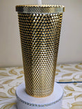 Gold Sparkle Tumbler 24oz