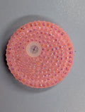 Light pink Rhinestone Lid