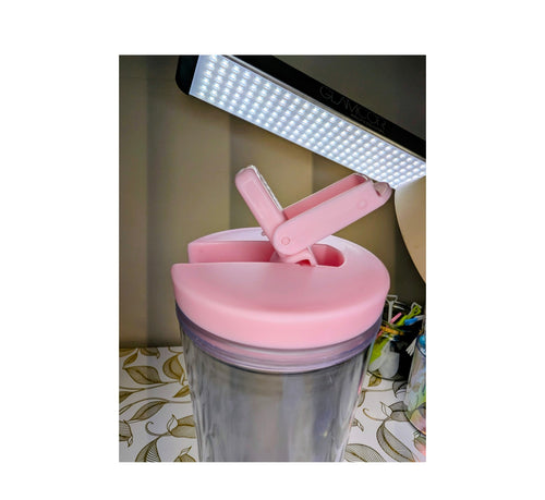 25oz Glow in the Dark Pink Water Bottle
