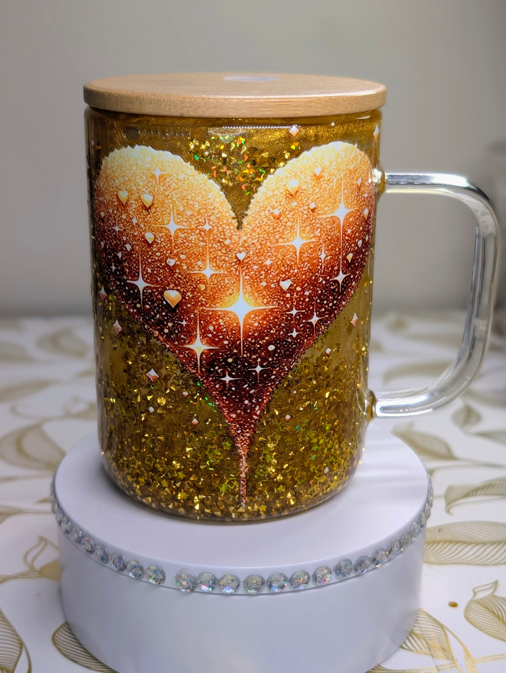 Gold diamonds Mug