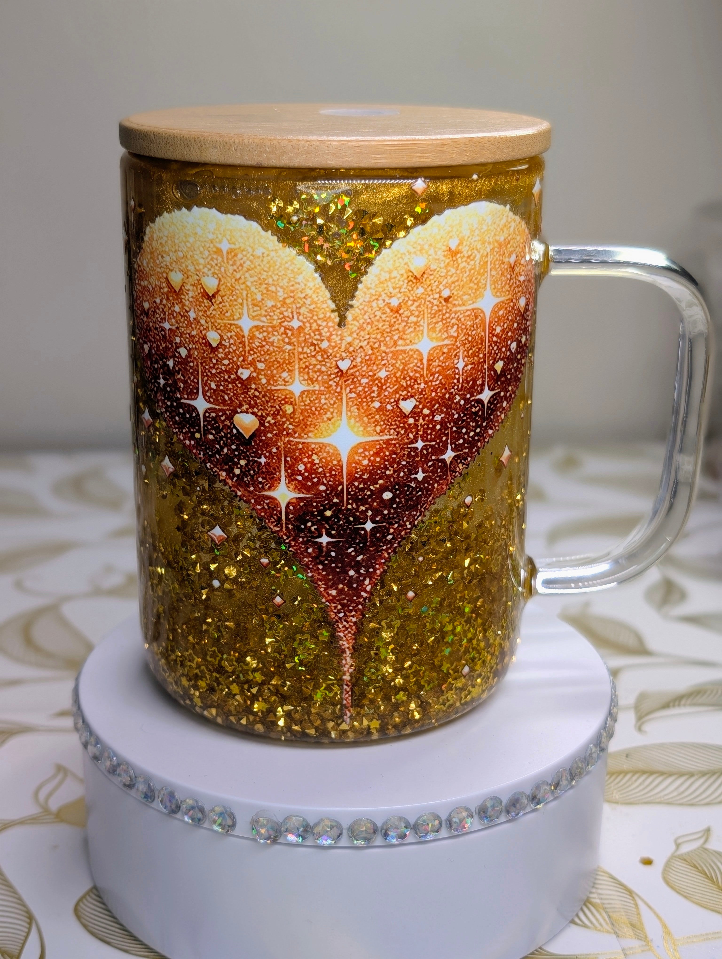 Gold diamonds Mug