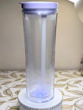 25oz Glow in the Dark Purple Water Bottle