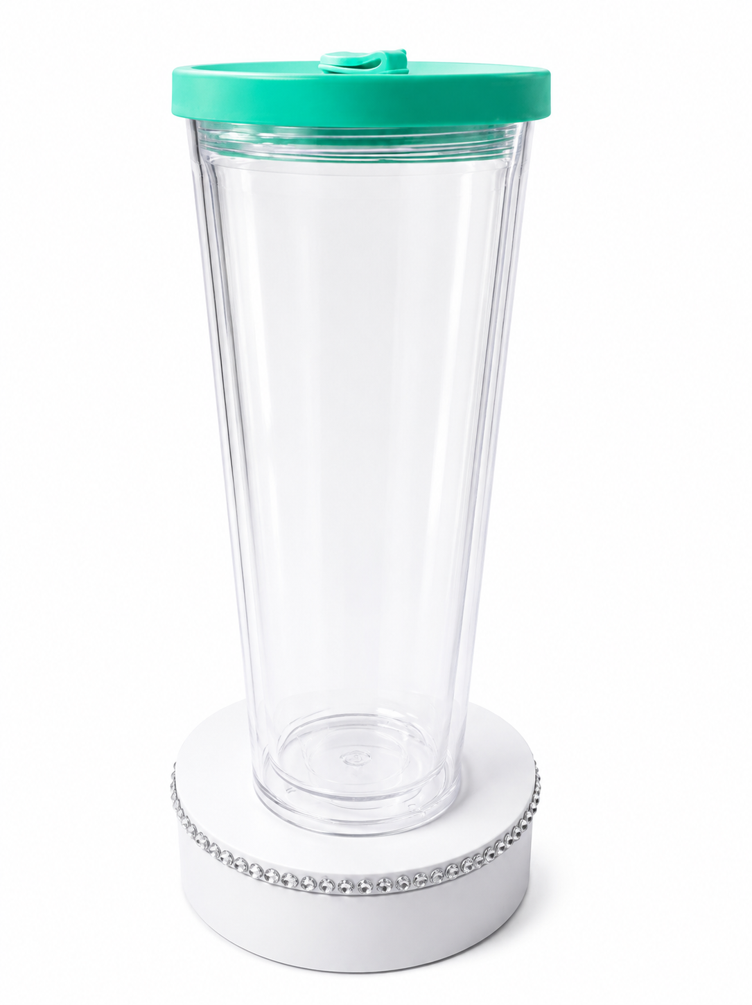 Green lid 24oz Tumbler
