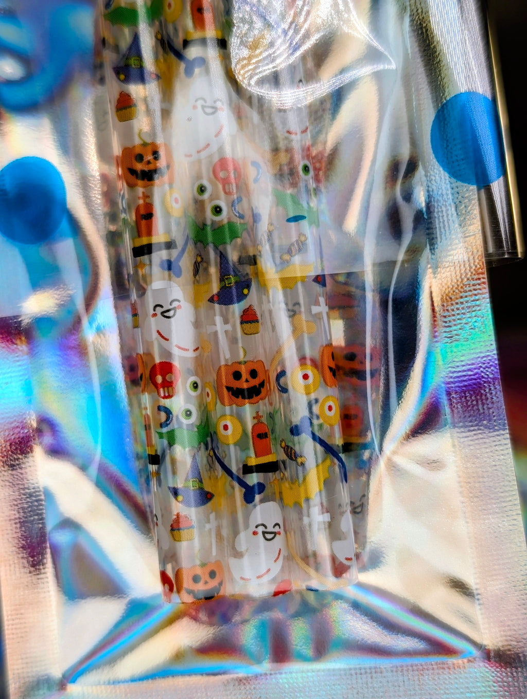 Holloween #2 reusable Plastic Straws