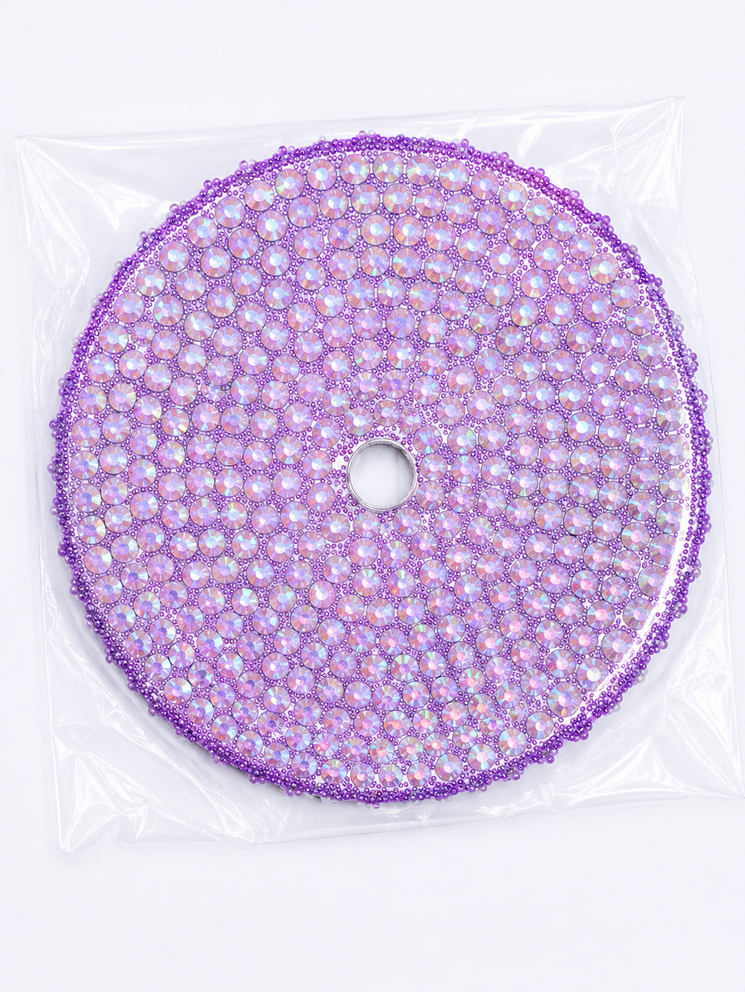 Purple 24oz cup Rhinestone Lid