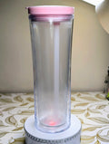 25oz Glow in the Dark Pink Water Bottle