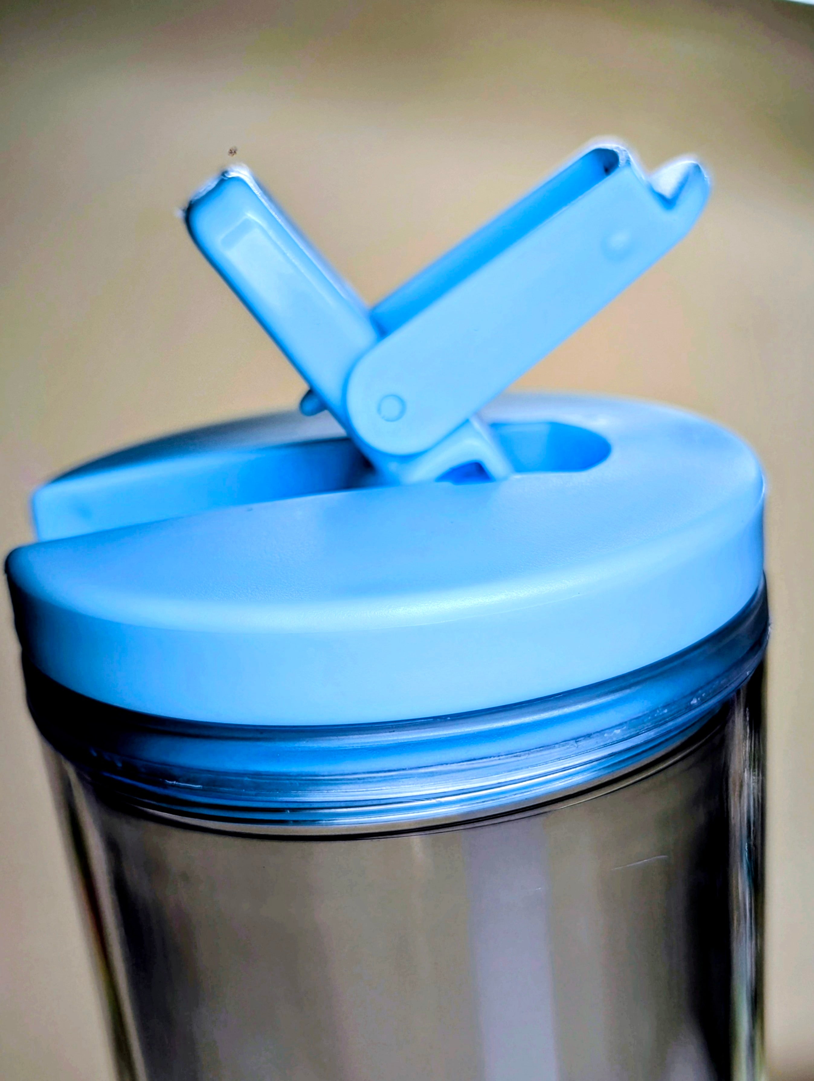 25oz Glow in the Dark Blue Water bottle