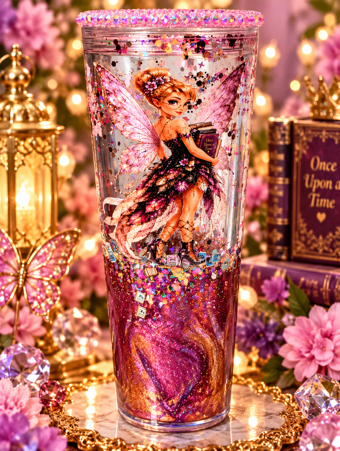 Bookkeeper (fairy collection) tumbler
