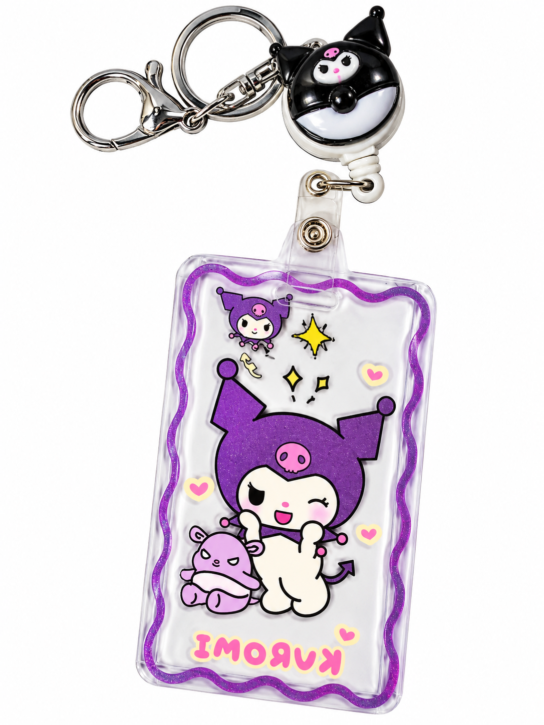 Kuromi ID badge drill