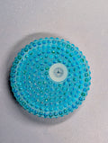 Light blue Rhinestone lid
