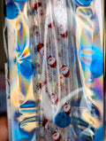 Santa Reusable Plastic Straws