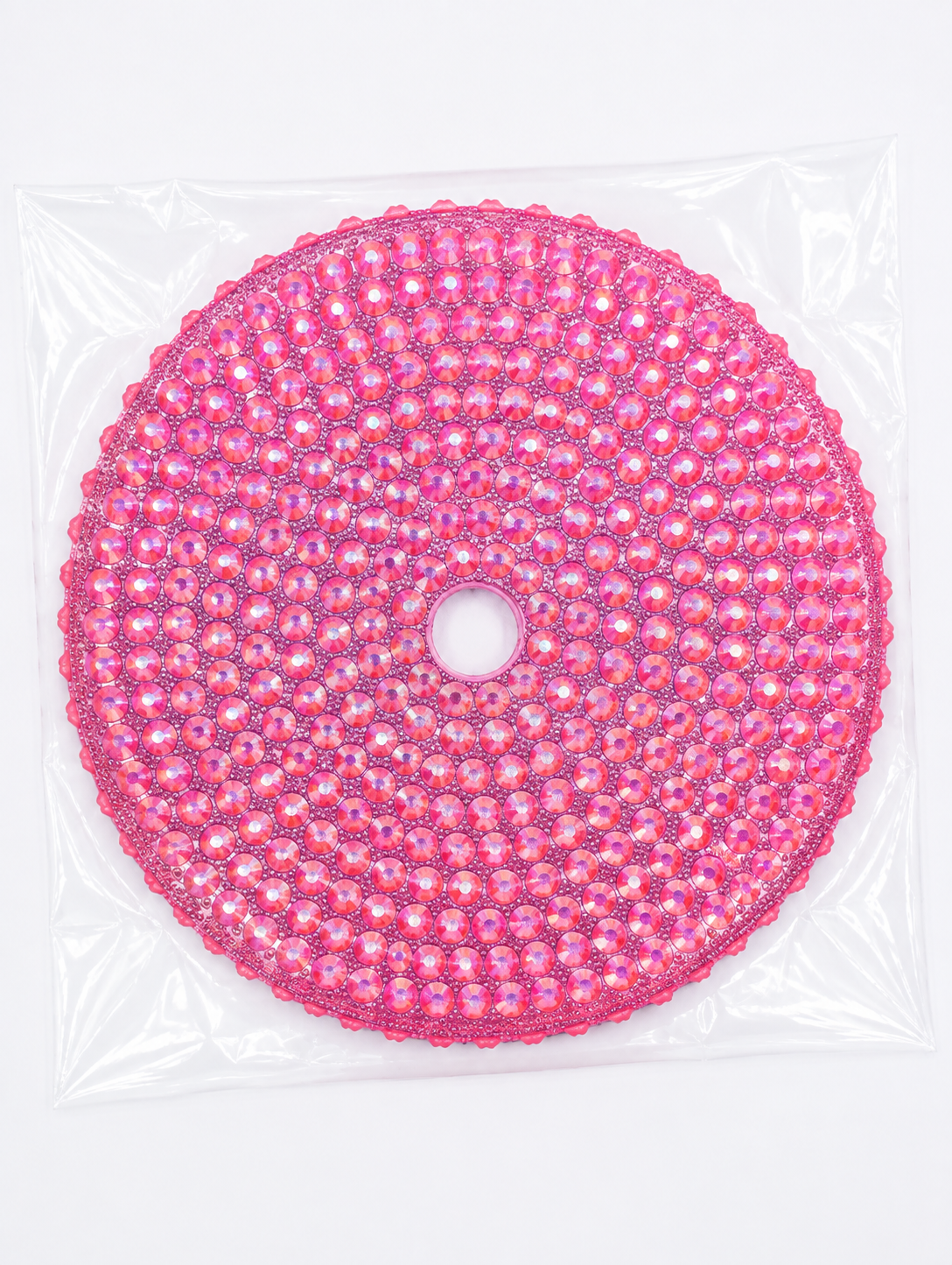 Hot pink 24oz cup Rhinestone Lid