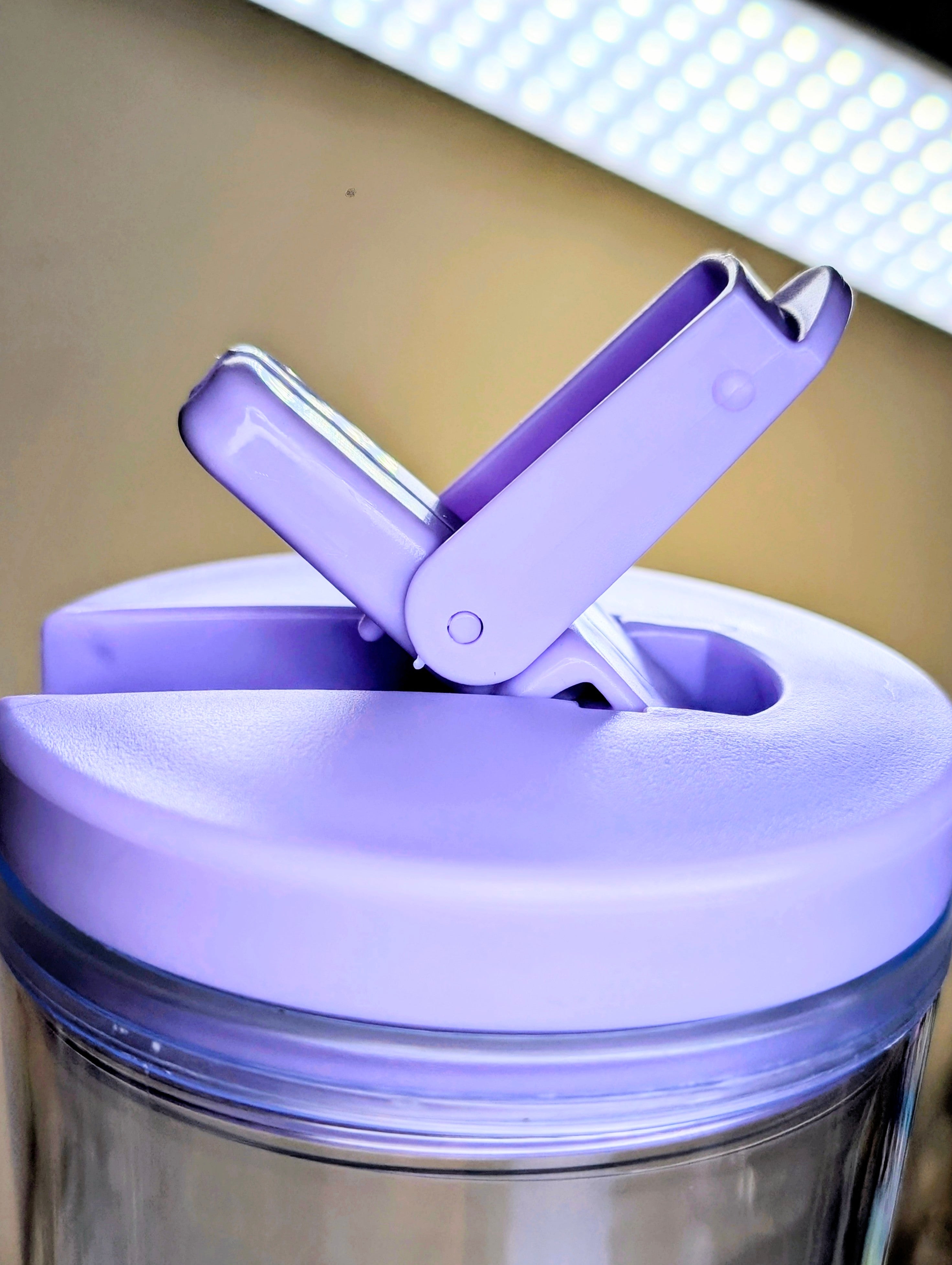 25oz Glow in the Dark Purple Water Bottle