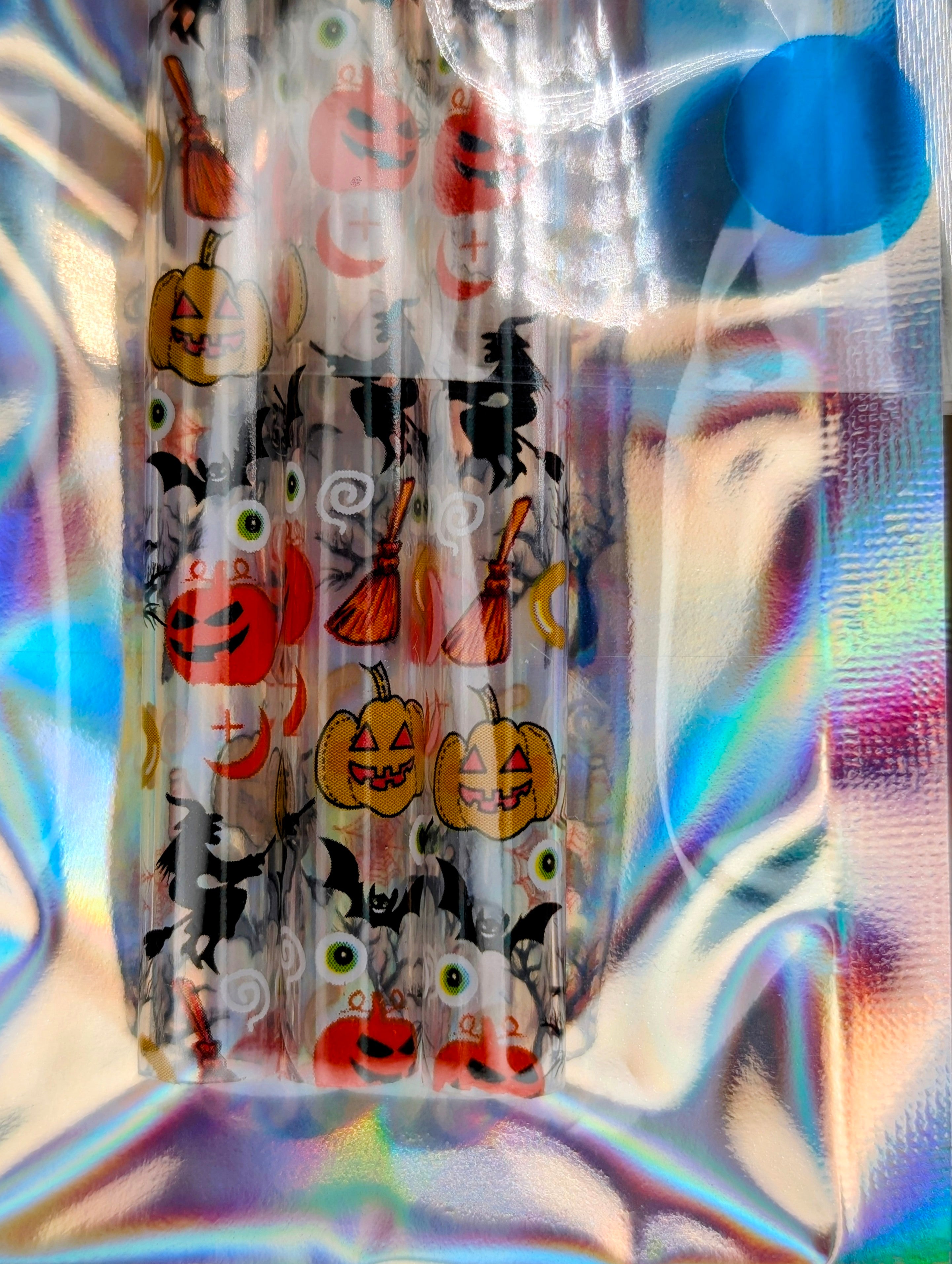 Halloween #1 Reusable Plastic Straws